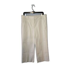 Ann Taylor LOFT Women's Khaki Cropped Pants Size 10